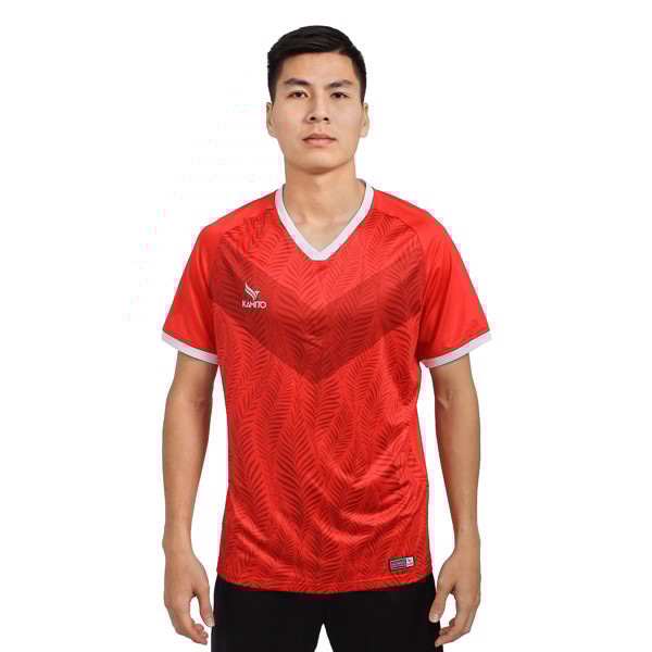 KAMITO BỘ QUẦN ÁO BÓNG ĐÁ KMSH2102 ĐỎ